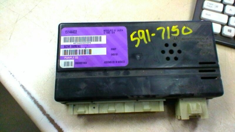 Chassis ECM Body Control BCM Center Dash Fits 05-06 EQUINOX 91137