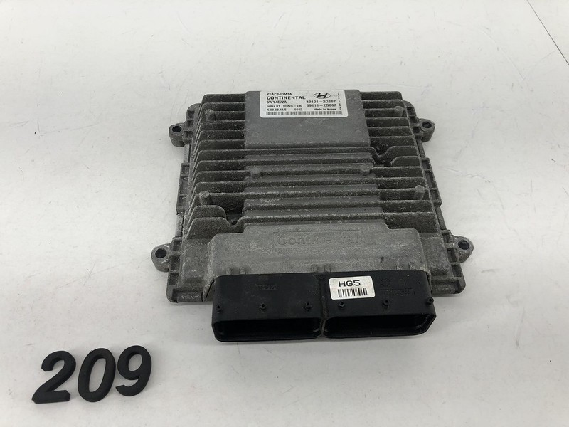 2012 HYUNDAI SONATA 2.4L L4 GAS ENGINE ECU ECM CONTROL BRAIN COMPUTER MODULE OEM