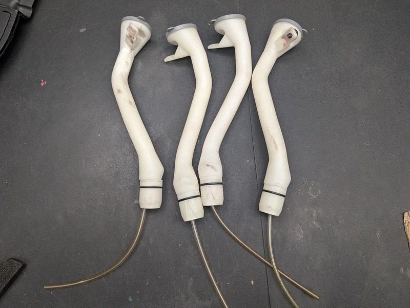 4PC Washer Reservoir Filler Tube 2020 Infiniti QX50 28915-5NA0A 2019 2021 - 2025