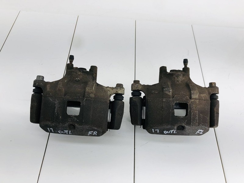 07-20 MITSUBISHI OUTLANDER AWD FRONT LEFT & RIGHT SIDE ABS BRAKE CALIPER SET OEM