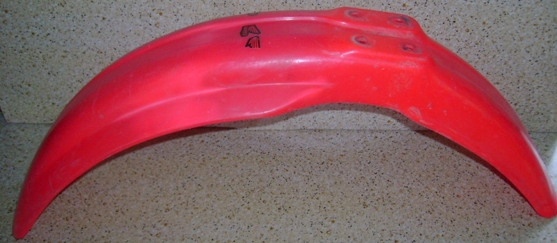 1990 1991 1992 1993 1994 1995 1996 1997 Honda CR125 CR 125 Front Fender Red
