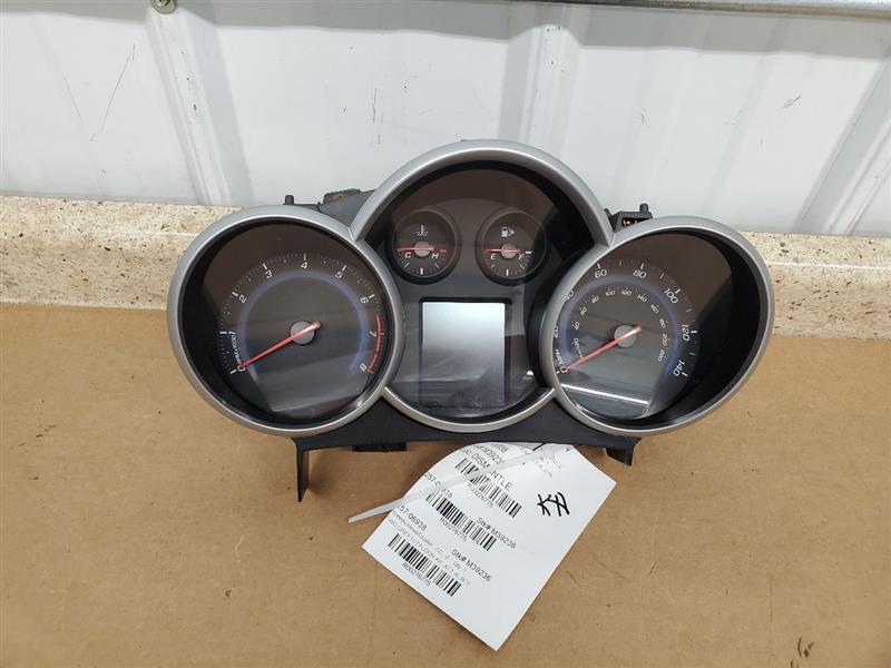 Speedometer MPH US Market With Black Cluster Opt B76 Fits 12 CRUZE 276775