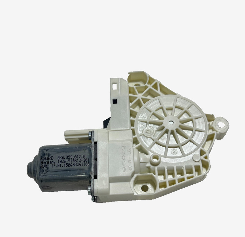 2012-2018 Audi A6 Quattro A6 Rear Passenger Door Window Regulator Motor OEM