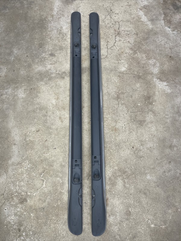 2011-2020 Dodge Durango Citadel Roof Luggage Rack Roofrack Rail Set Black Chrome