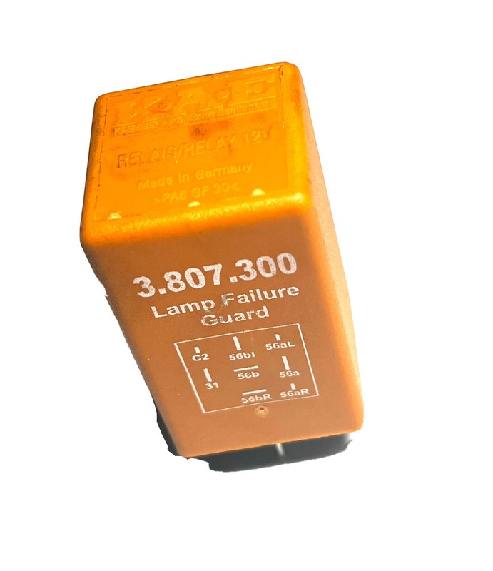 Saab 900 9000 9-3 Lamp Failure Guard Relay Unit P: 3.807.300 OEM Warranty