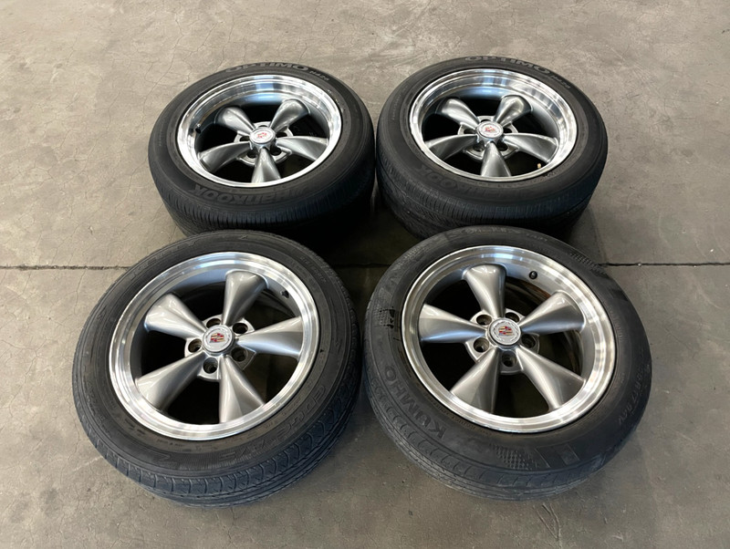 1987-1993 Cadillac Allante 17 Inch 5 Spoke Wheel Rim W/Tires Set 1601