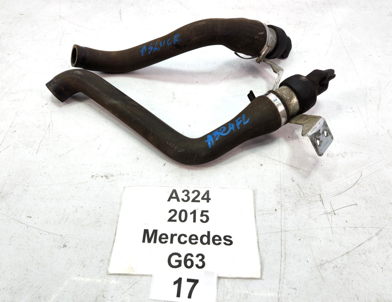 ✅ 13-18 OEM Mercedes W463 G550 G65 G63 AMG Front Left Right Drain Hose Pipe SET
