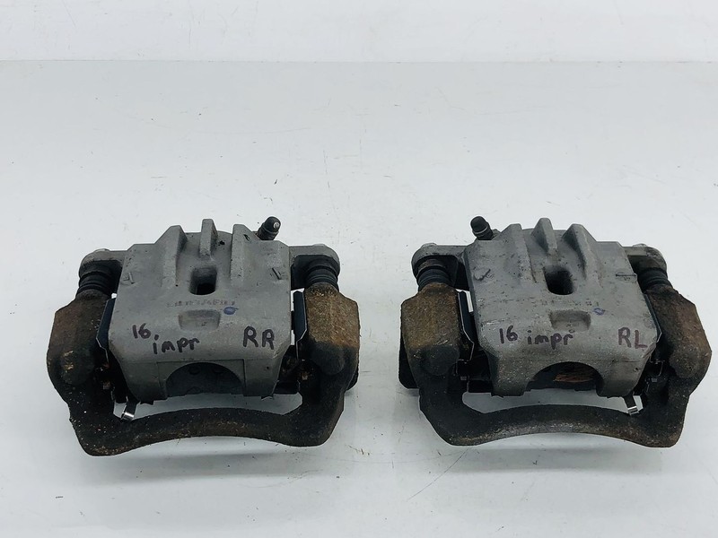 12-23 SUBARU IMPREZA REAR RIGHT & LEFT SIDE ABS DISC BRAKE CALIPER SET OF 2 OEM