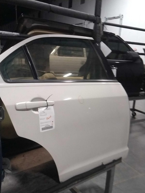2012 Ford Fusion Rear Right Door White OEM Used 77683 48K Miles