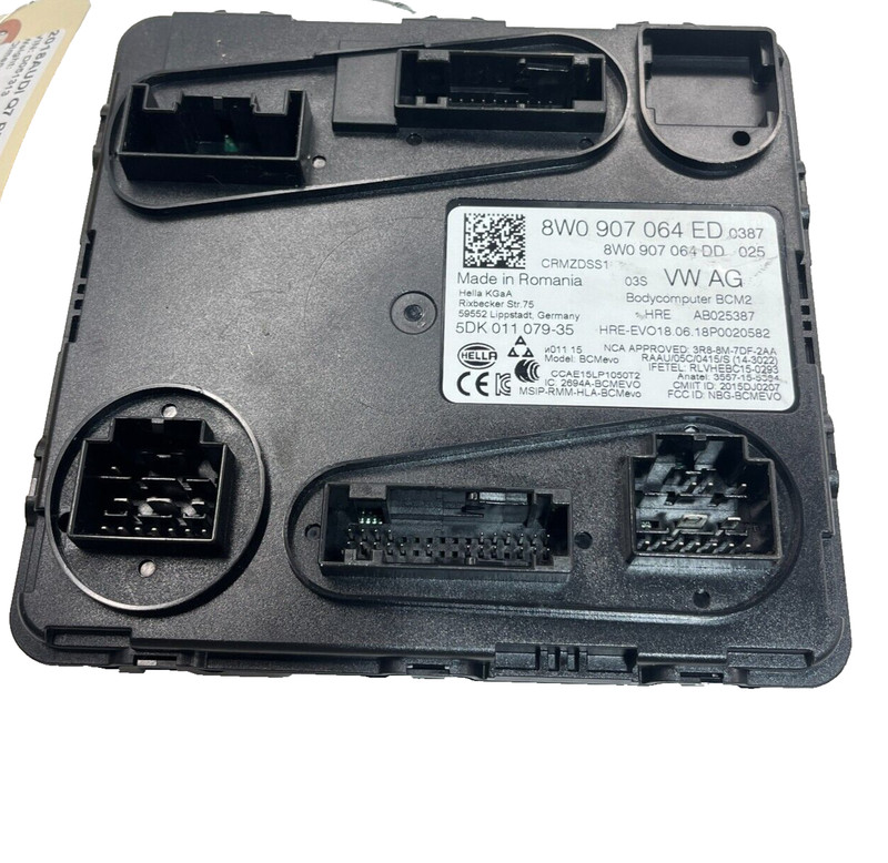 2017 - 2023 AUDI Q7 BCM COMFORT BODY COMPUTER CONTROL MODULE UNIT OEM