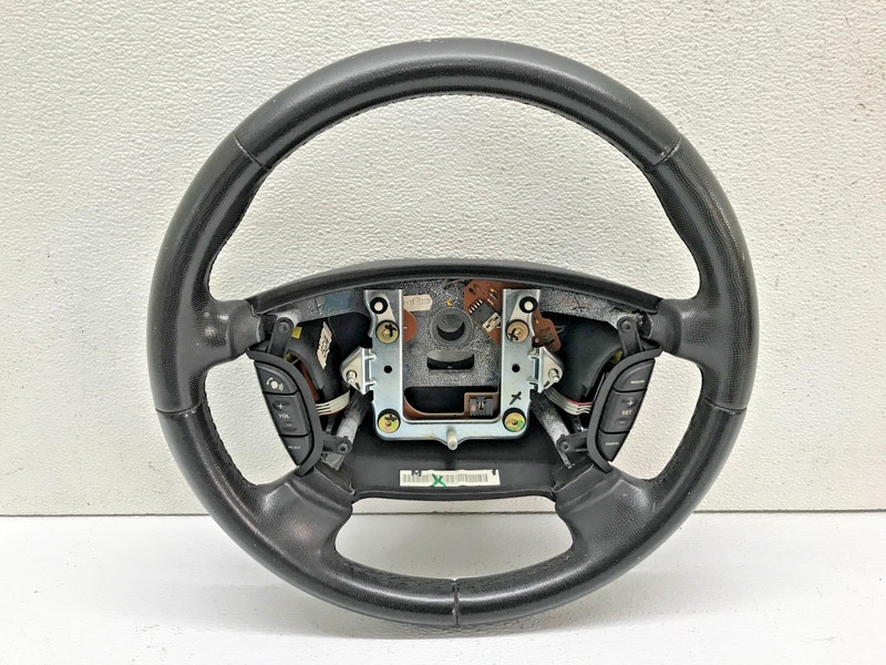04-09 Jaguar VDP XJ8 X350 Steering Wheel Leather Multifunction Switch OEM