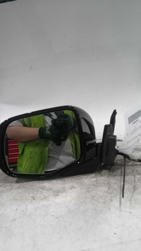 2020 Honda Pilot Left Door Mirror Assembly Black 697130 Used 87K Miles