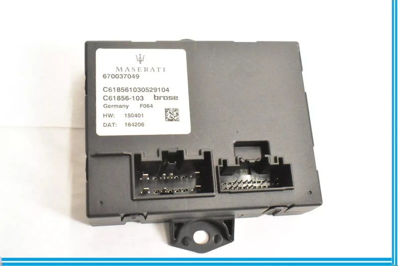 14-17 Maserati Ghibli Rear Trunk Lid Liftgate Hands Free Control Module Unit OEM