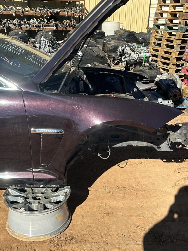 2012-2015 JAGUAR XF FRONT RIGHT PASSENGER FENDER SHELL PANEL BURGUNDY CHP OEM