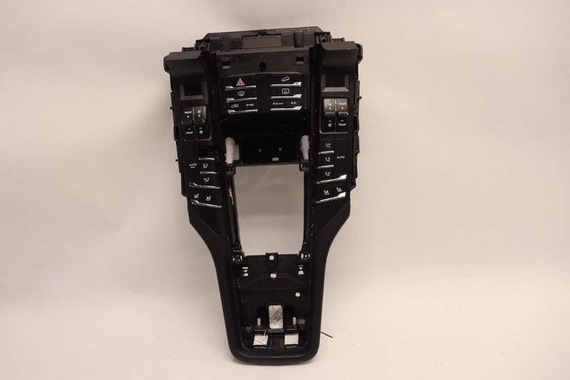 2011-2018 PORSCHE CAYENNE FRONT CONSOLE A/C HEATER CLIMATE TEMP 4 ZONE PANEL OEM