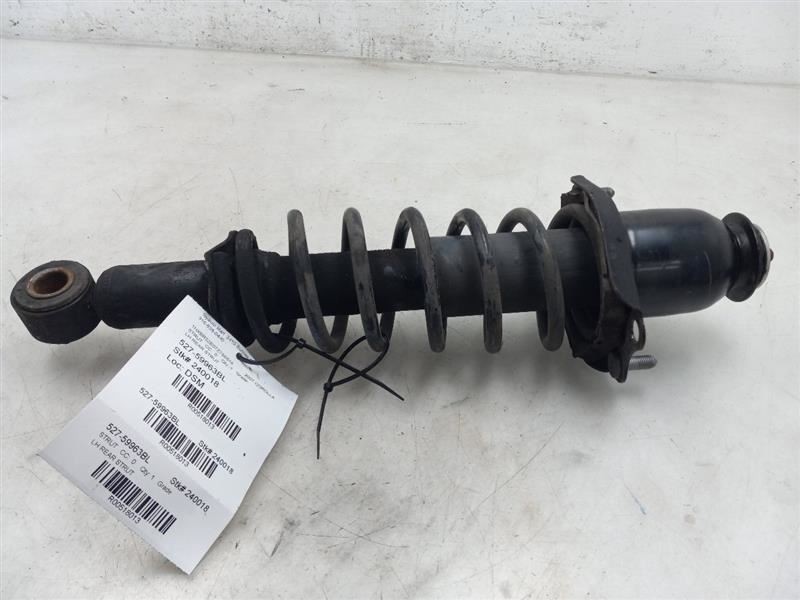 03-08 TOYOTA COROLLA CE 1.8L FWD AT DRIVER SIDE REAR STRUT