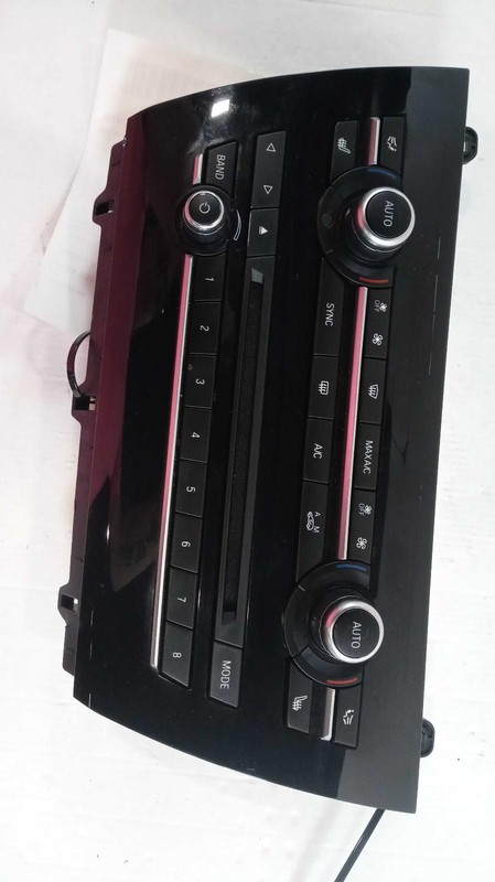 2016 BMW X5 A/C Selector Switch OEM Black 64119388809 93000 Miles