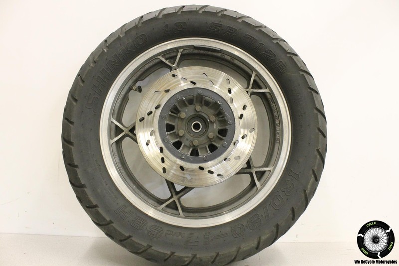 1980 Suzuki Gs850gl Rear Back Wheel Rim W Brake Rotor Disc GS 850 GS850 GL 80