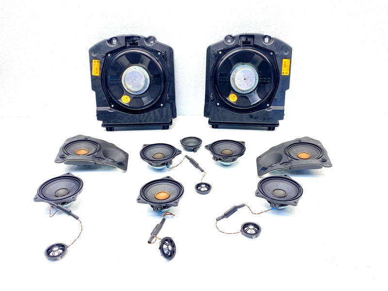 13-15 BMW 740I F01 SPEAKER SET FRONT REAR LEFT RIGHT OEM A0.47