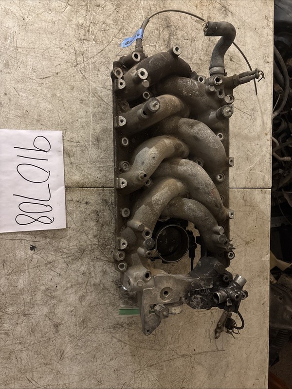 86-91 Mercedes W126 420SEL M116 Air Intake Manifold w/ Throttle Body OEM