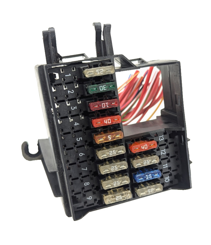 98-02 Mercedes W210 E320 Rear Trunk Fuse Relay Box Control Module OEM
