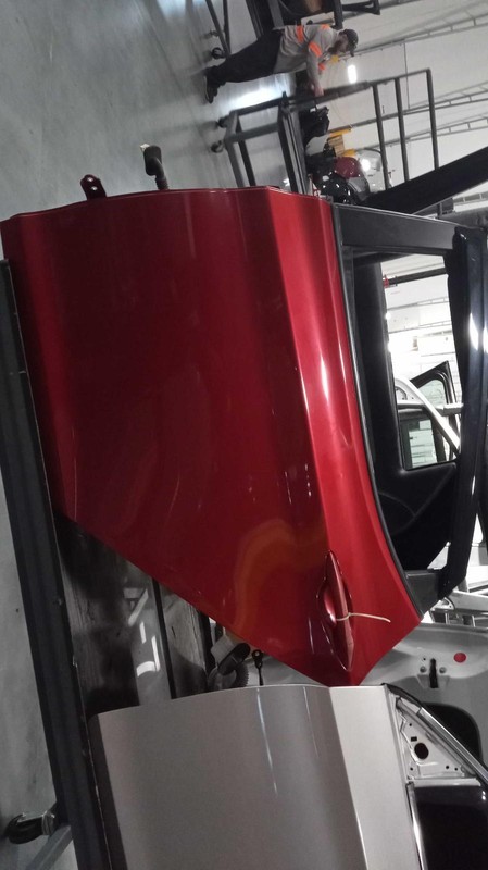 2016 Hyundai Elantra Left Rear Door Red OEM 1280 - 103K Miles