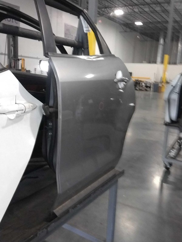 2011 Mazda CX-7 Left Door Grey Used OEM - Minor Ding & Chip, 88k Miles