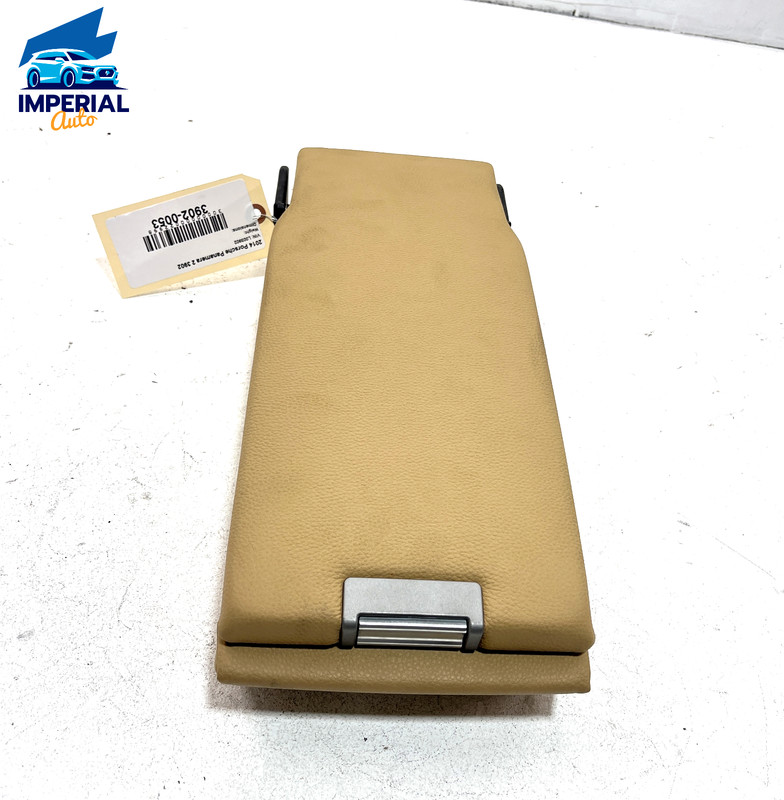 2010-2016 PORSCHE PANAMERA Rear Seat Armrest Arm Rest Storage Compartment OEM