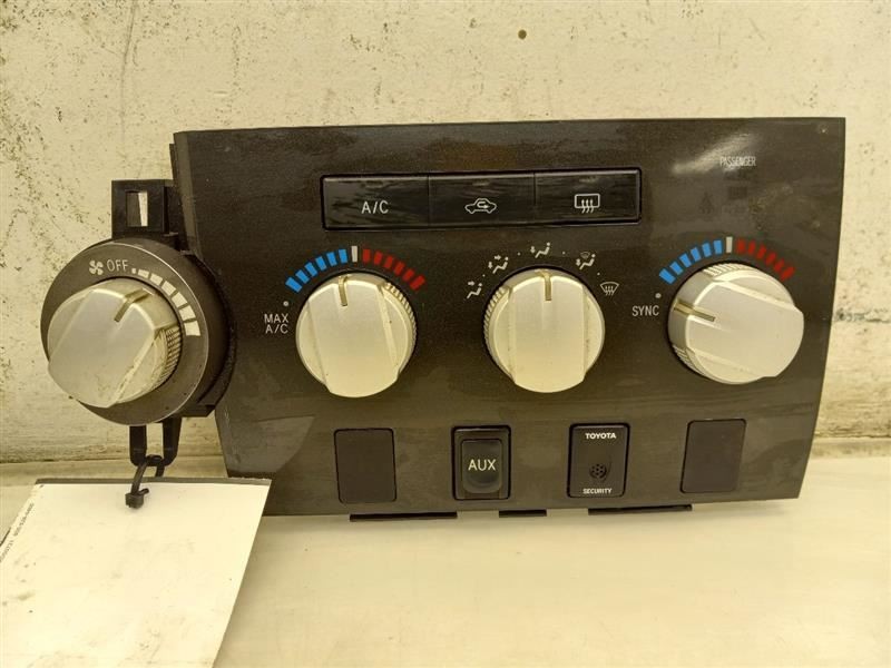 10-13 TOYOTA TUNDRA CREW CAB 5.7L TEMPERATURE CONTROL SWITCH