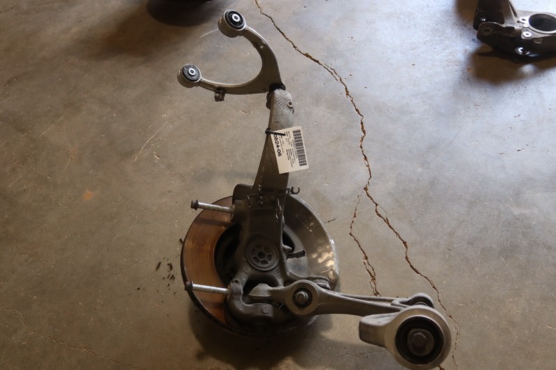 2010-2016 PORSCHE PANAMERA REAR RIGHT SPINDLE KNUCKLE WHEEL HUB W/ ARMS OEM