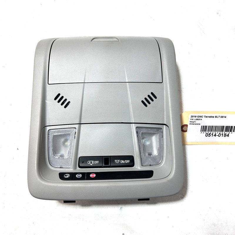 Roof Overhead Console Dome Lamp Light Switch Transmitter OEM 2018-23 GMC Terrain