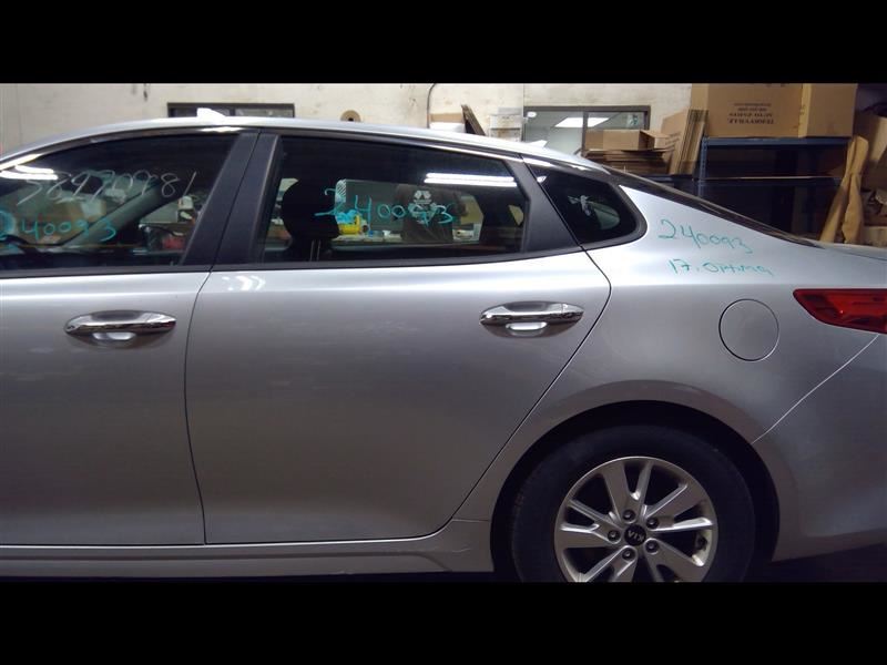 Driver Rear Side Door US Built VIN 5 1st Digit Fits 16-20 OPTIMA 1328361