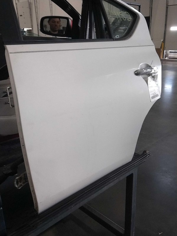 2017 Nissan Versa Left Door White OEM Good Condition No Rust 77000 Miles