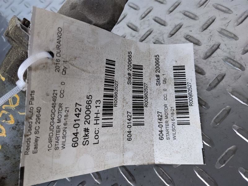 DURANGO 2016 Starter Motor 982527