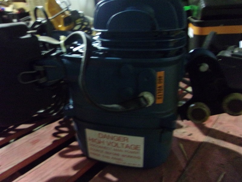Mannesmann Demag PMV5 V1 2-Speed 400V 100lb 9.6 Lift Electric Chain Hoist