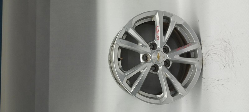 16-'17 CHEVROLET EQUINOX Wheel 17x7 5 double spoke OEM Grade B