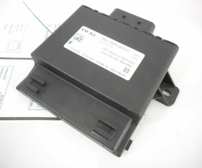 13 Audi A8 Quattro Voltage Stabilizer Control Module Unit OEM 8K0959663C