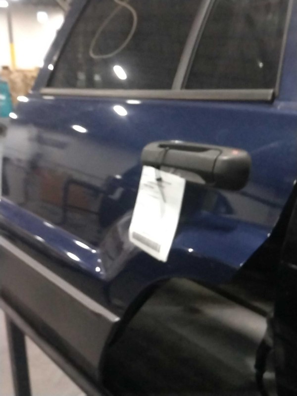 Jeep Grand Cherokee 2004 Left Rear Door BLUE 231393 5083