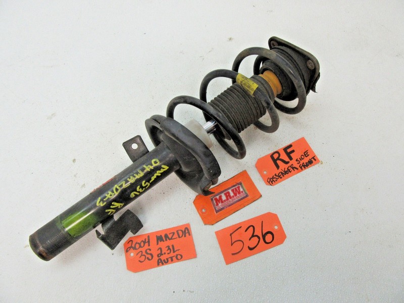STRUT COIL SPRING SHOCK FITS 04 MAZDA 3 RIGHT PASSENGER FRONT 17 INCH WHEEL RH R