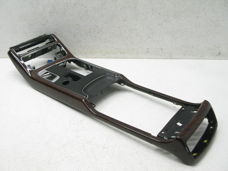 11-18 AUDI D4 A8 A8L CENTER CONSOLE TOP WOOD TRIM BEZEL OEM 030422