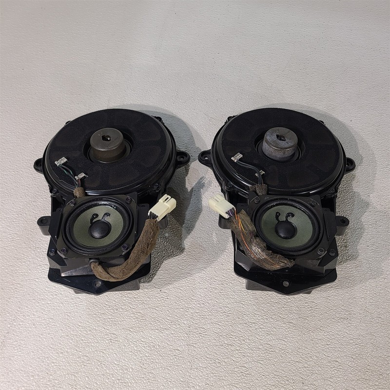 97-04 Corvette C5 Bose Door Speakers Woofers Pair Oem Aa7493