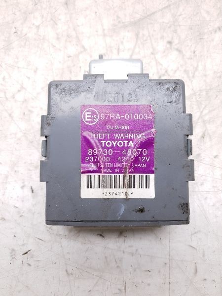 06-07 TOYOTA HIGHLANDER THEFT-LOCKING SECURITY CONTROL MODULE ECM ASSEMBLY
