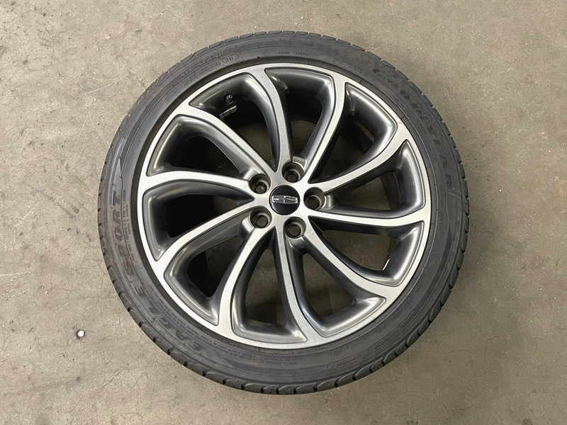 ⭐2017-2020 LINCOLN MKZ RESERVE WHEEL RIM TIRE 245/40/19 19X8 OEM LOT2643