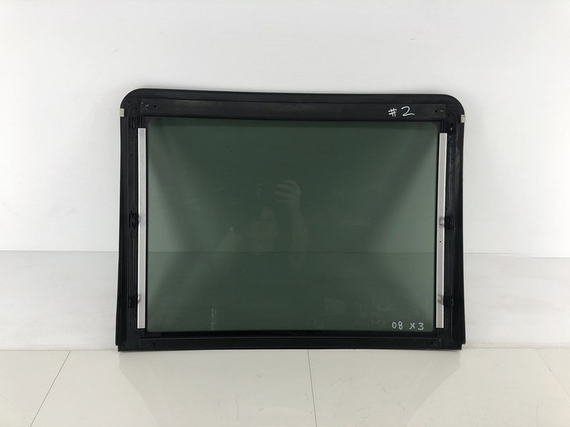 04-10 BMW X3 E83 FRONT UPPER PANORAMIC SUNROOF WINDOW GLASS PANEL OEM #2