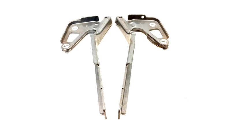 07-15 AUDI 4L Q7 HINGE BONNET HOOD FRONT LEFT RIGHT SET OEM 080125