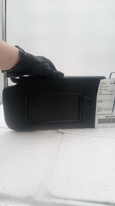 2023 KIA Forte Blue Sun Visor OEM Used 4DR SED 5277745 16K Miles