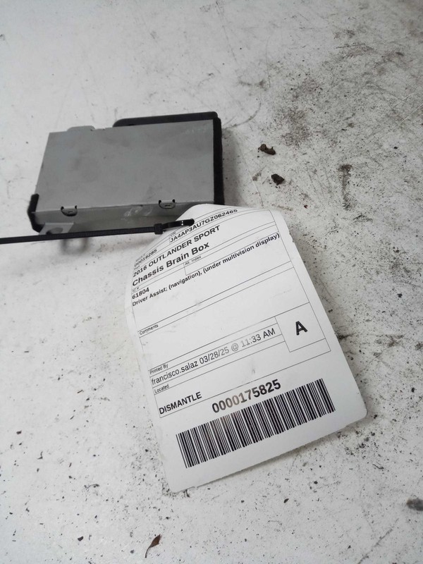 Used Navigation Module fits: 2016 Mitsubishi Outlander sport Driver Assist navig