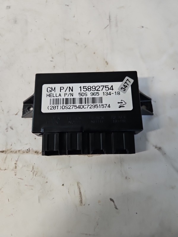 08 CHEVROLET IMPALA driver Seat MODULE 15892754