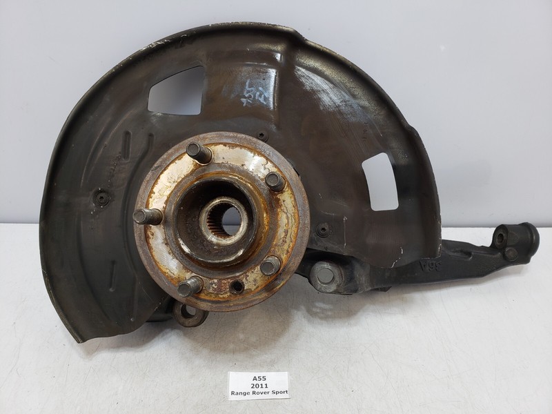 ✅ 10-13 OEM Range Rover L320 Front Left Driver Side Spindle Knuckle Wheel Hub