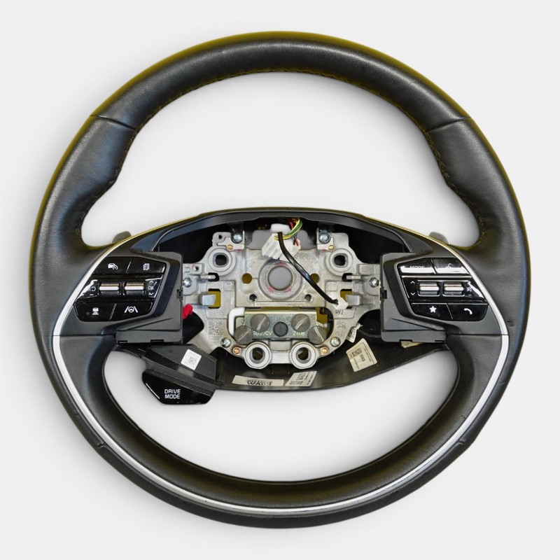 2022-2024 KIA EV6 Leatherette Steering Wheel W/ Switch Button Oem 56100cv030wk
